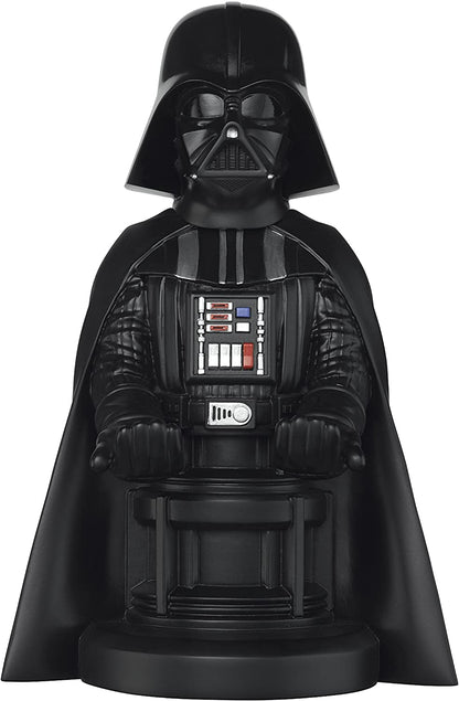 : Star Wars: Darth Vader - Original Mobile Phone & Gaming Controller Holder, Device Stand, Cable Guys, Licensed Figure (Multi-Colored)